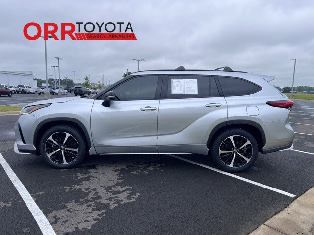 Used 2021 Toyota Highlander XSE with VIN 5TDLZRAH3MS039146 for sale in Searcy, AR
