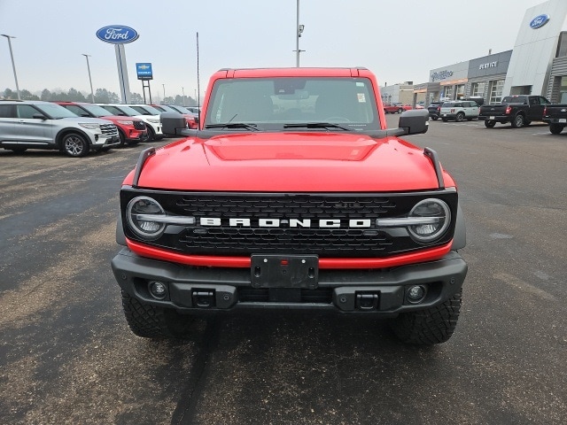 Used 2023 Ford Bronco 4-Door Wildtrak with VIN 1FMEE5DPXPLB53243 for sale in Osseo, WI