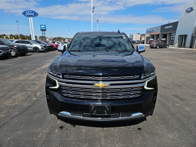 Used 2023 Chevrolet Tahoe Premier with VIN 1GNSKSKL9PR233717 for sale in Osseo, WI