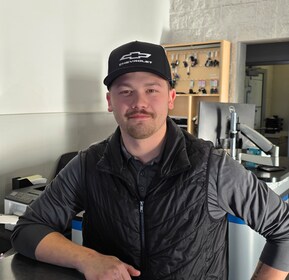 Staff member Mason Freeman from a456f3da918f