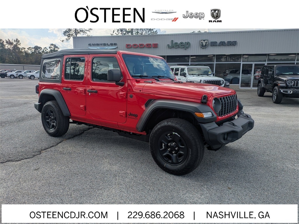 New 2026 Jeep Wrangler 4-DOOR SPORT Sport Utility