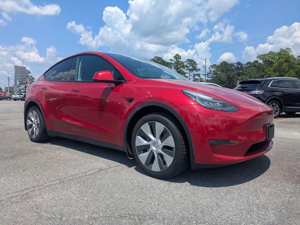Used 2021 Tesla Model Y Long Range with VIN 5YJYGDEE6MF075691 for sale in Nashville, GA