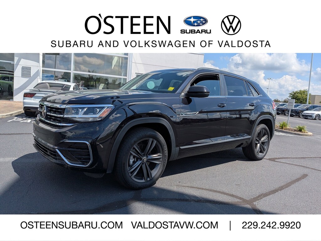 Used 2021 Volkswagen Atlas Cross Sport 3.6L V6 SE w/Technology R-Line SUV