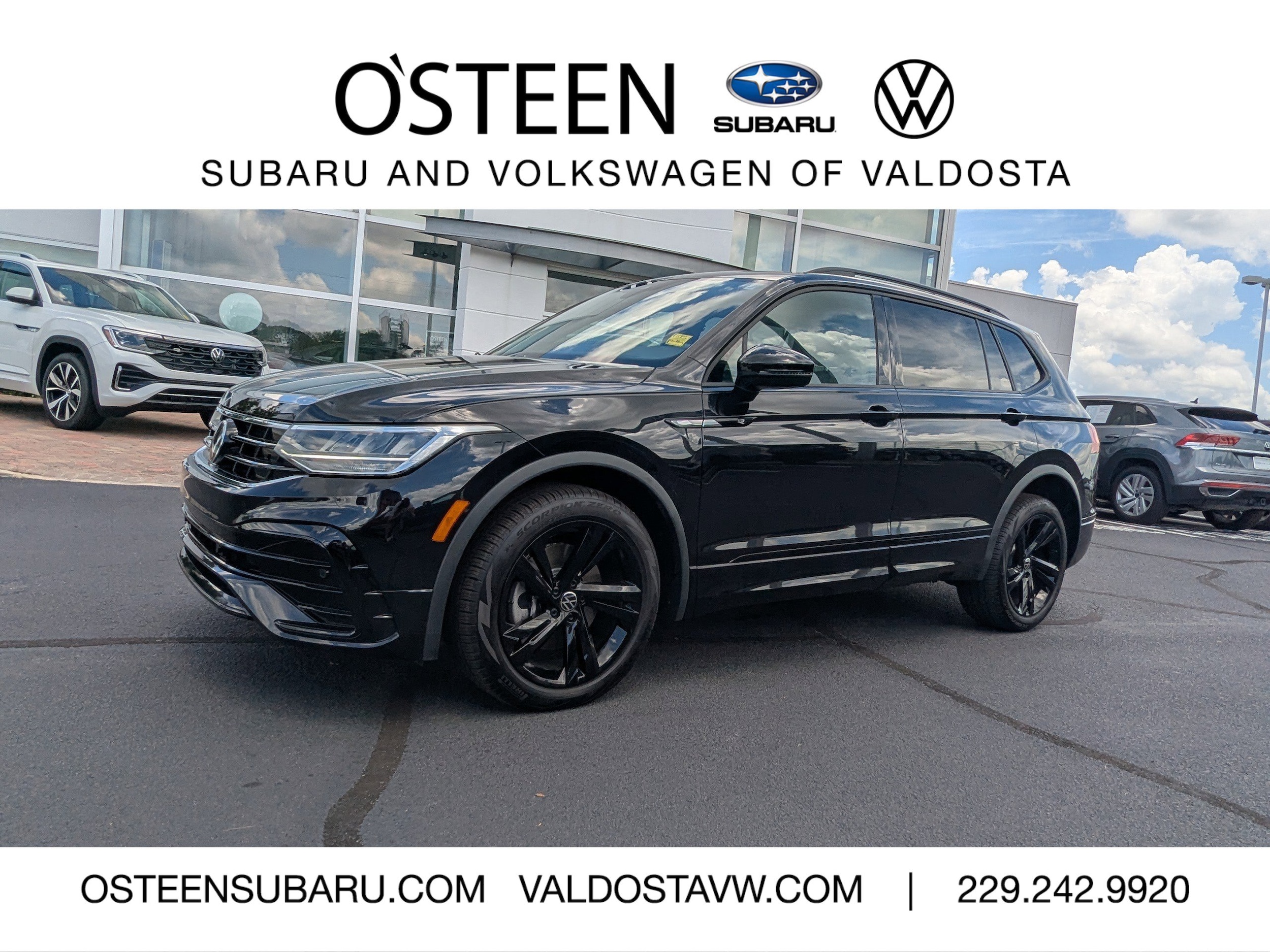 2024 Volkswagen Tiguan 2.0T SE R-Line Black