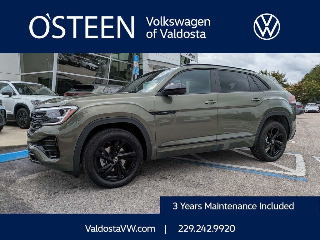 New 2026 Volkswagen Atlas Cross Sport 2.0T SEL R-Line Black SUV
