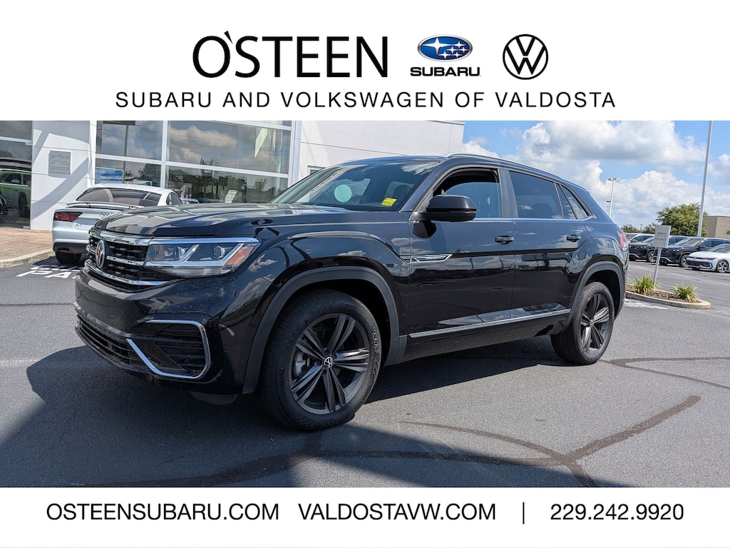 Used 2021 Volkswagen Atlas Cross Sport 3.6L V6 SE w/Technology R-Line SUV