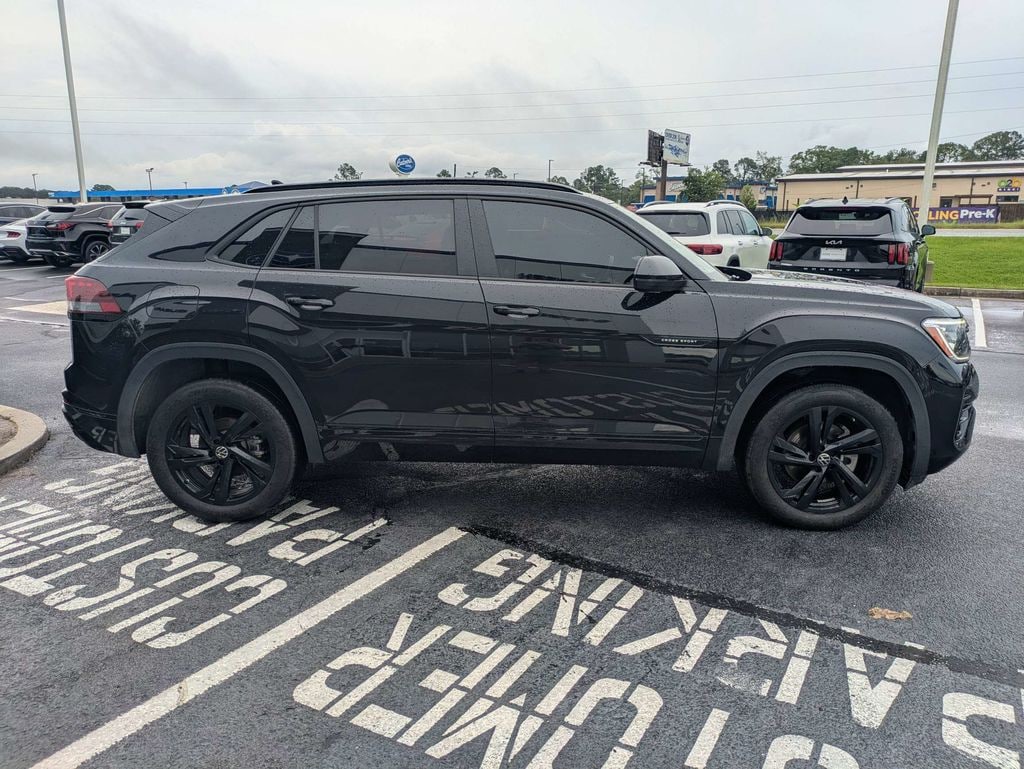 Certified 2025 Volkswagen Atlas Cross Sport 2.0T SEL R-Line Black SUV