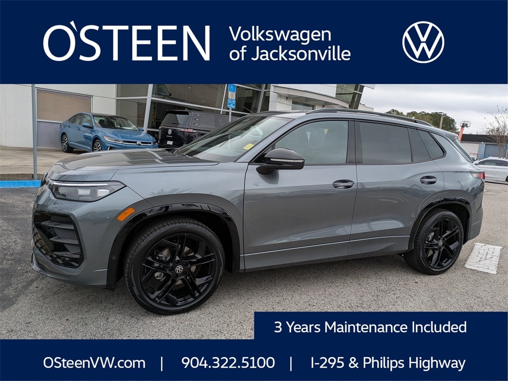 New 2026 Volkswagen Tiguan 2.0T SE R-Line Black SUV