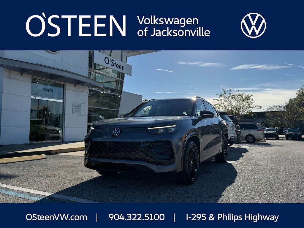 New 2026 Volkswagen Tiguan 2.0T SE R-Line Black SUV