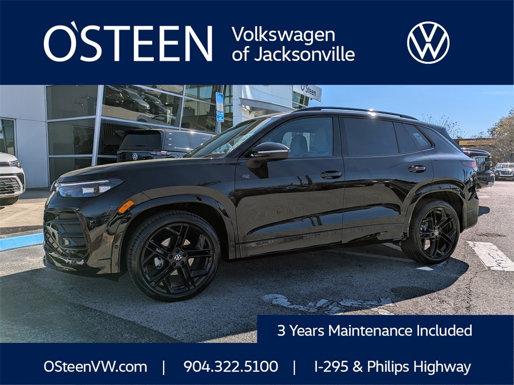 New 2026 Volkswagen Tiguan 2.0T SE R-Line Black SUV