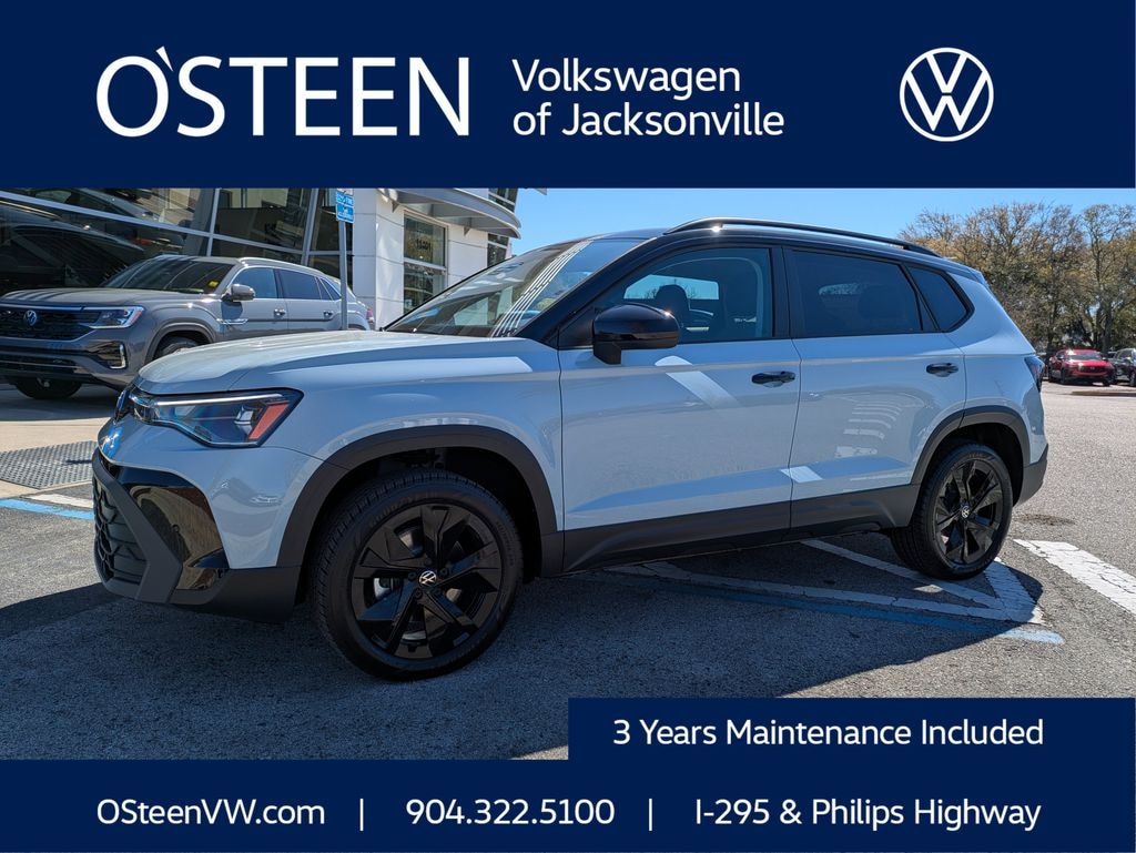 New 2026 Volkswagen Taos 1.5T SE Black SUV