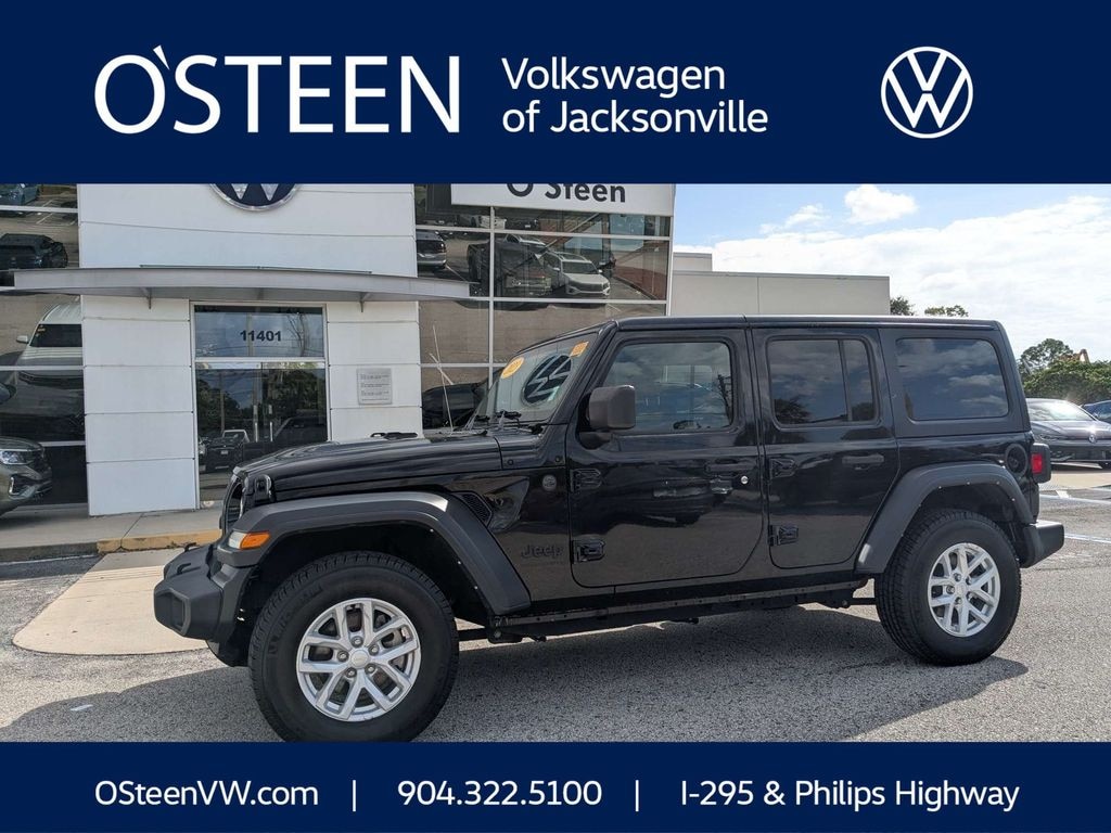 Used 2023 Jeep Wrangler 4-DOOR SPORT 4X4 SUV