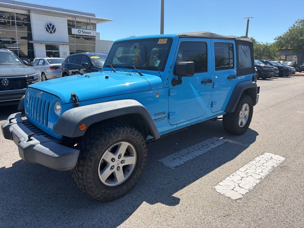 2017 Jeep Wrangler Unlimited Sport S