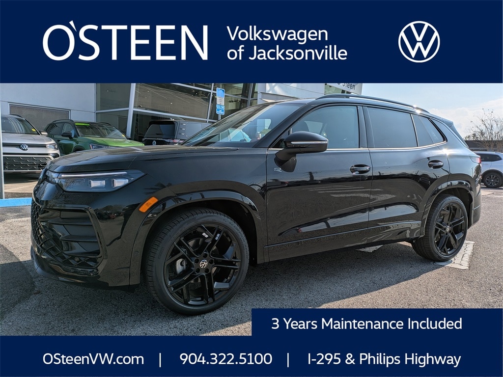 New 2026 Volkswagen Tiguan 2.0T SE R-Line Black SUV