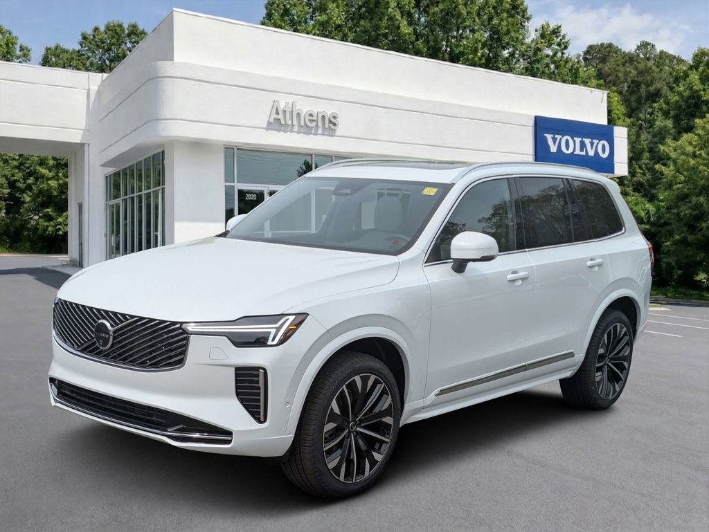 Crystal White 2026 Volvo XC90 B6 Plus 7-Passenger AWD SUV / Crossover All-Wheel Drive 8-Speed Automatic