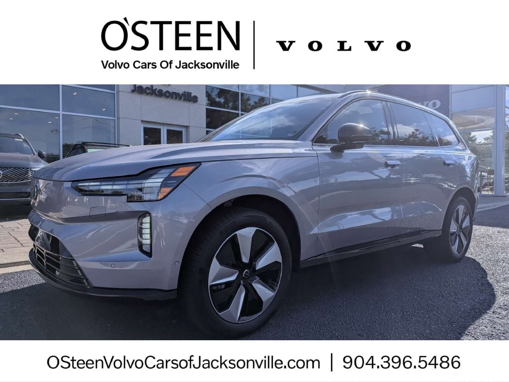 Aurora Silver 2026 Volvo EX90 SUV / Crossover Rear-Wheel Drive 1-Speed Automatic