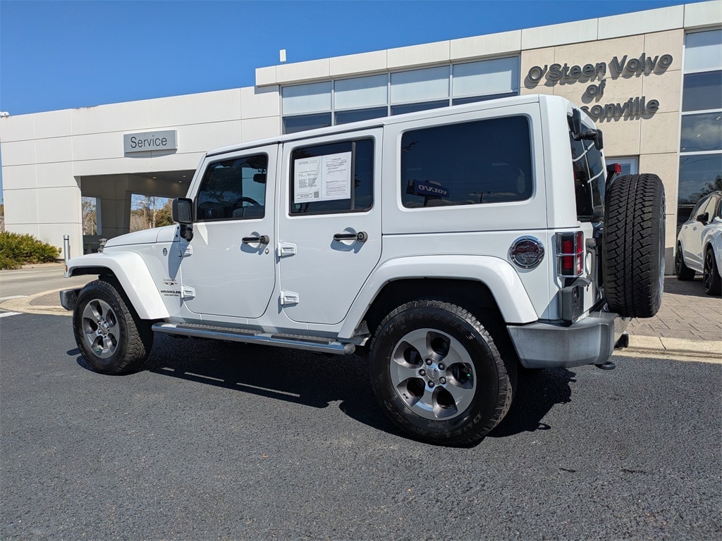 Used 2017 Jeep Wrangler JK Unlimited Sahara 4x4 SUV