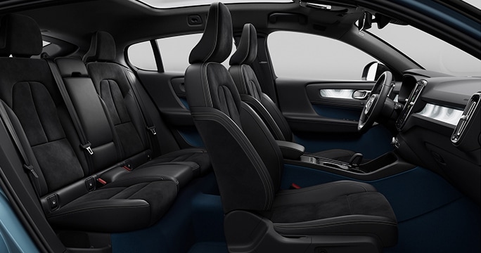 Volvo C40 Interior Dimensions