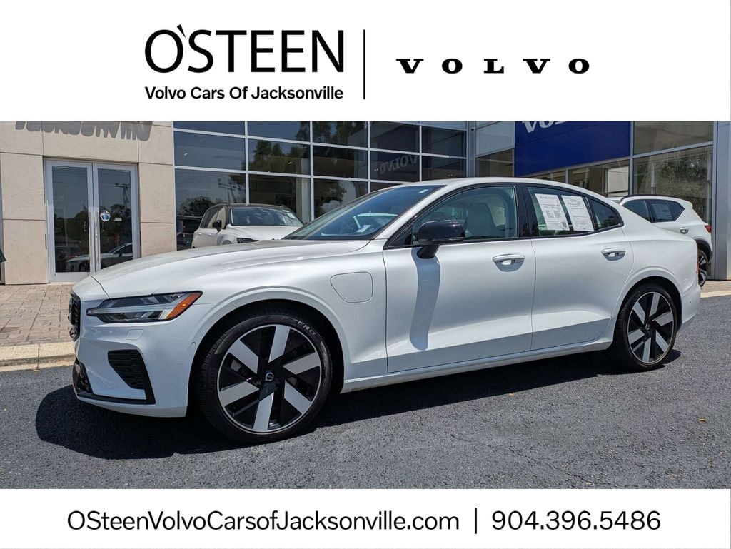 Certified 2024 Volvo S60 plug-in hybrid T8 Plus Dark Sedan