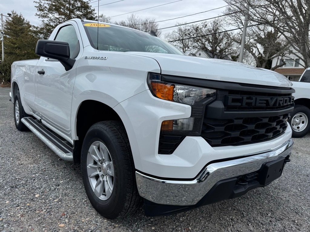 Used 2024 Chevrolet Silverado 1500 Work Truck with VIN 3GCNAAED8RG409764 for sale in Quogue, NY