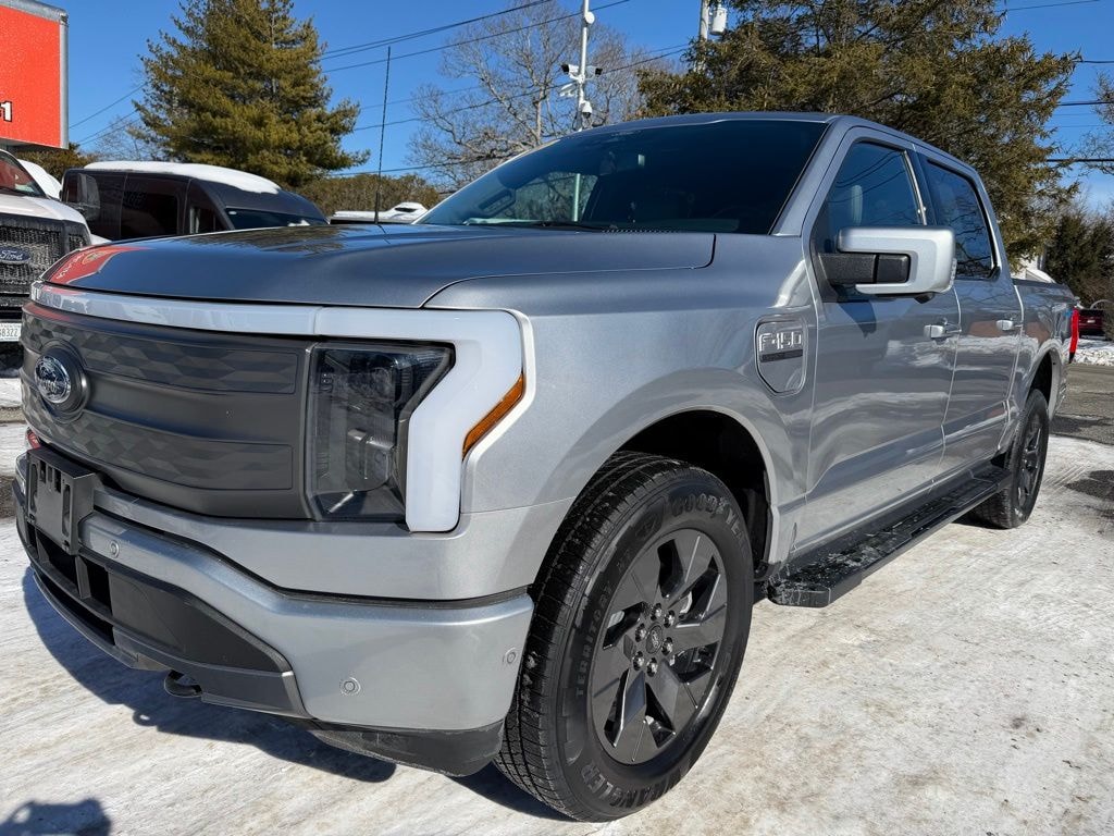 Certified 2022 Ford F-150 Lightning Lariat Truck SuperCrew Cab