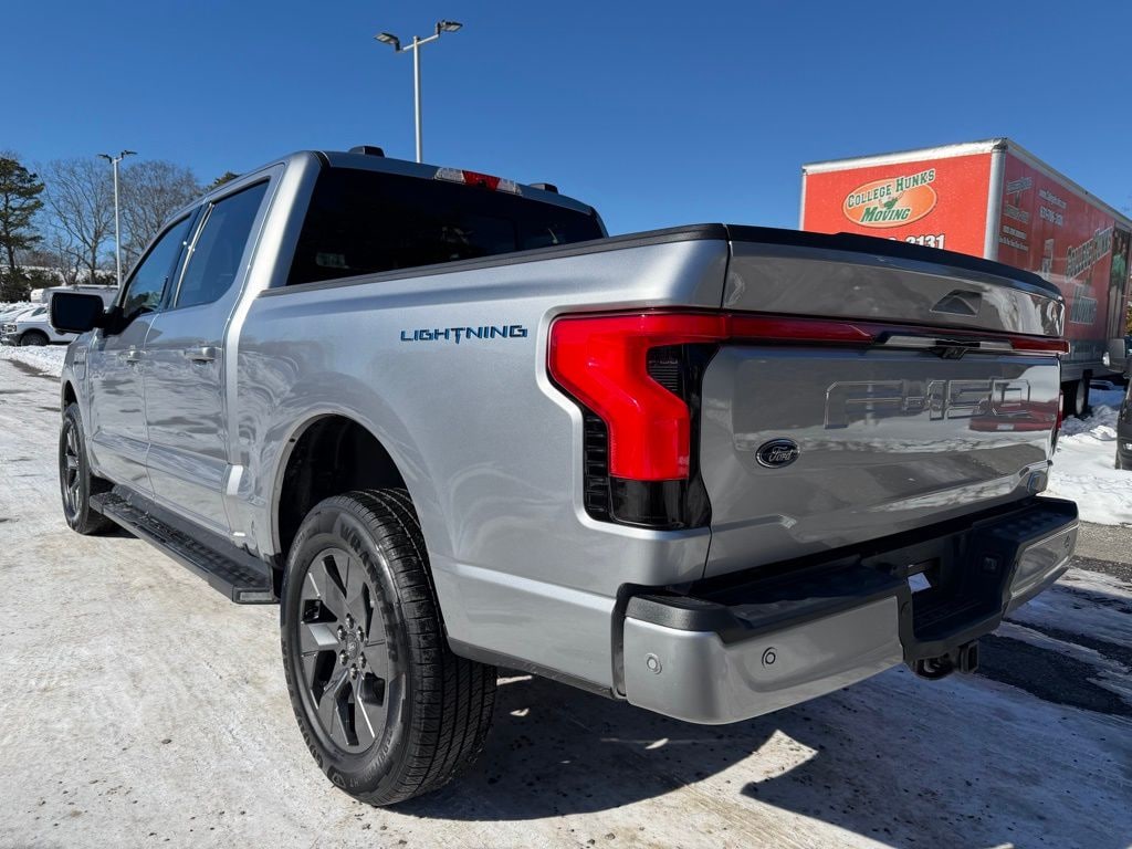 Certified 2022 Ford F-150 Lightning Lariat Truck SuperCrew Cab