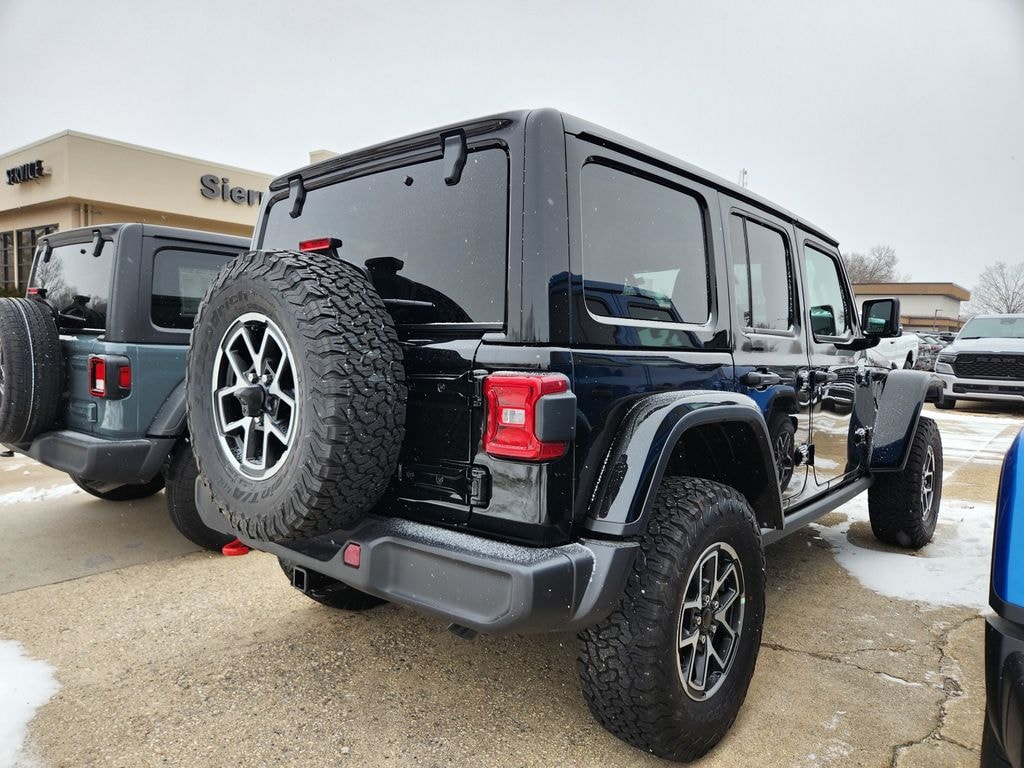 New 2025 Jeep Wrangler 4-DOOR RUBICON Sport Utility