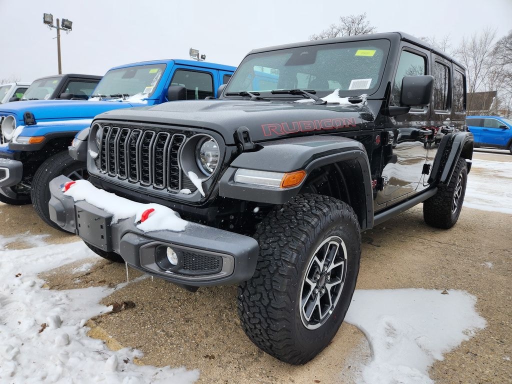 New 2025 Jeep Wrangler 4-DOOR RUBICON Sport Utility