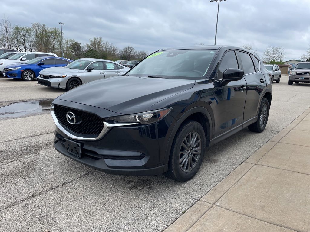 Used 2017 Mazda CX-5 Touring with VIN JM3KFBCLXH0154968 for sale in Ottawa, IL