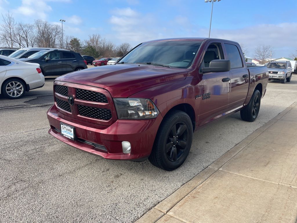 Used 2017 RAM Ram 1500 Pickup Express with VIN 1C6RR6KT1HS684037 for sale in Ottawa, IL