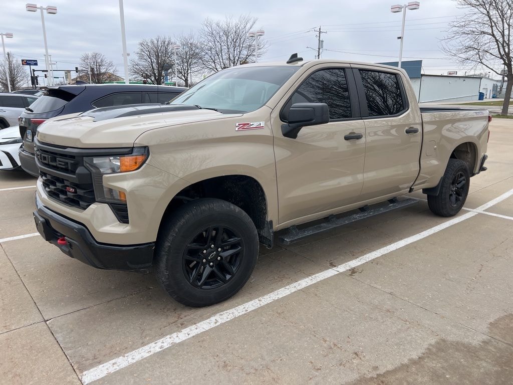 Used 2022 Chevrolet Silverado 1500 Custom Trail Boss Truck Crew Cab