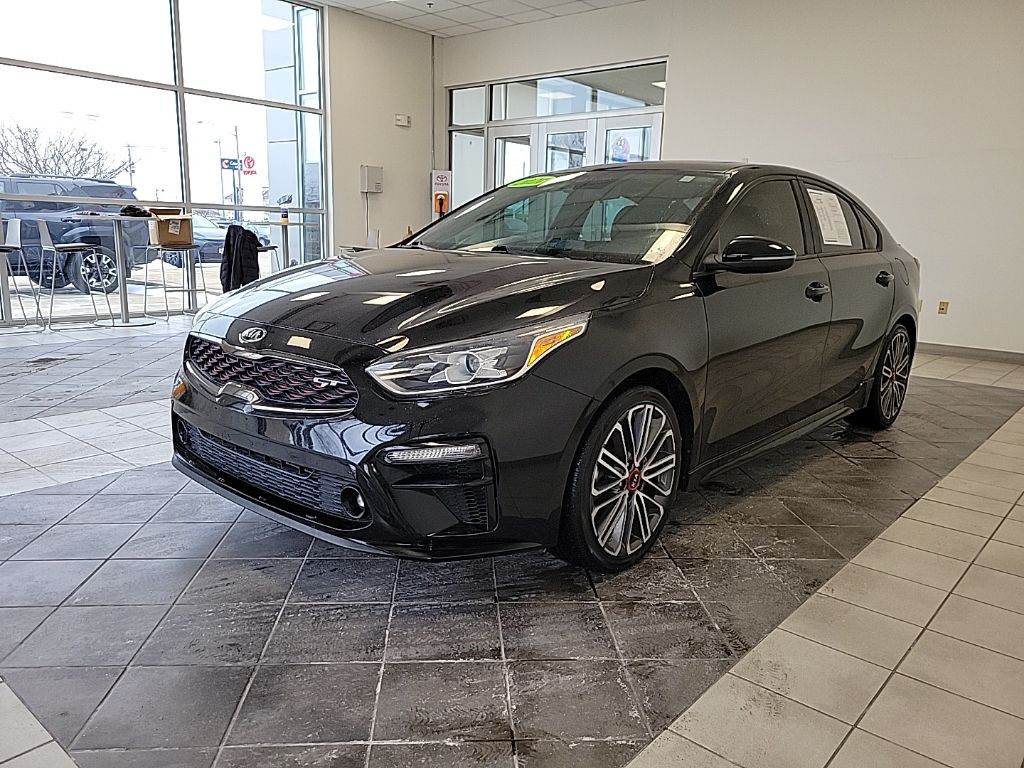 Used 2021 Kia Forte GT with VIN 3KPF44AC1ME271483 for sale in Ottawa, IL