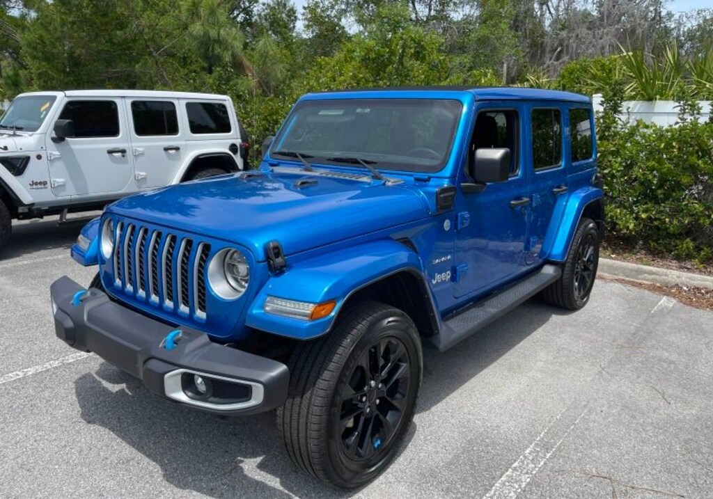 Used 2022 Jeep Wrangler Unlimited 4xe Sahara SUV