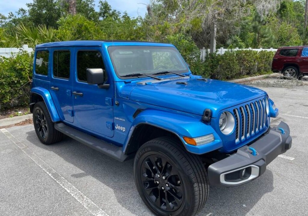 Used 2022 Jeep Wrangler Unlimited 4xe Sahara SUV