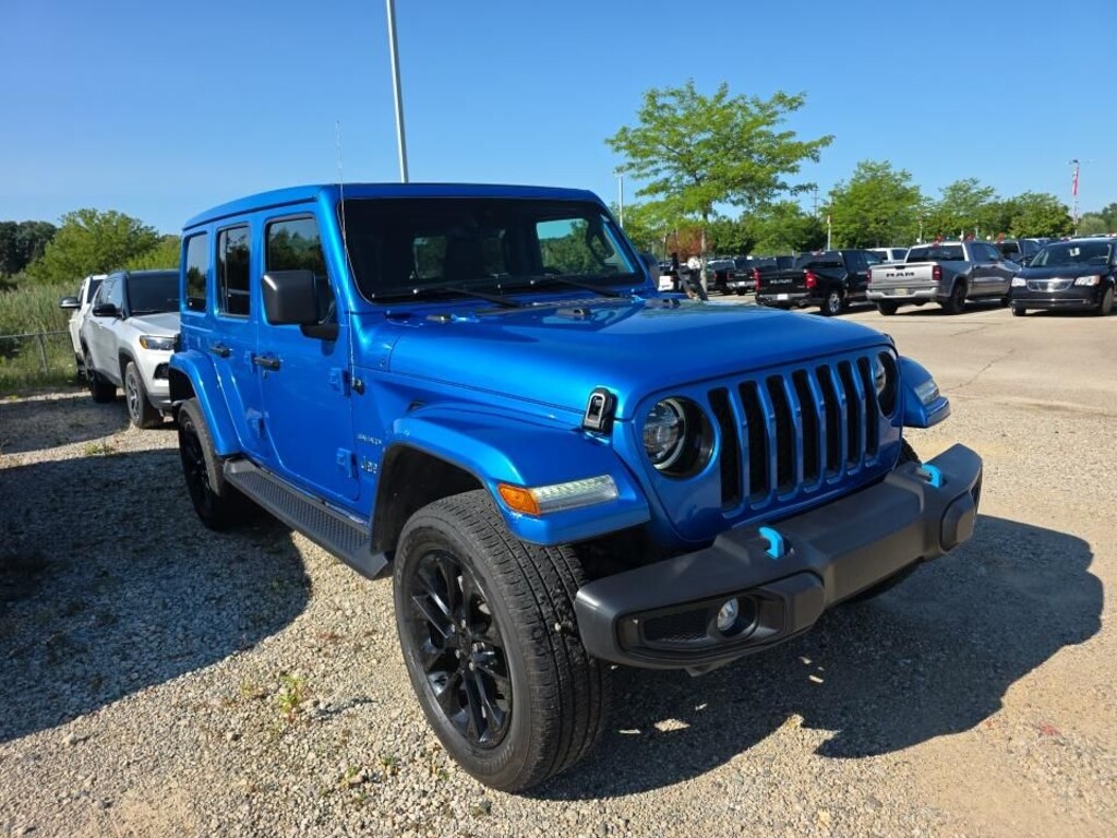 Used 2022 Jeep Wrangler Unlimited 4xe Sahara SUV