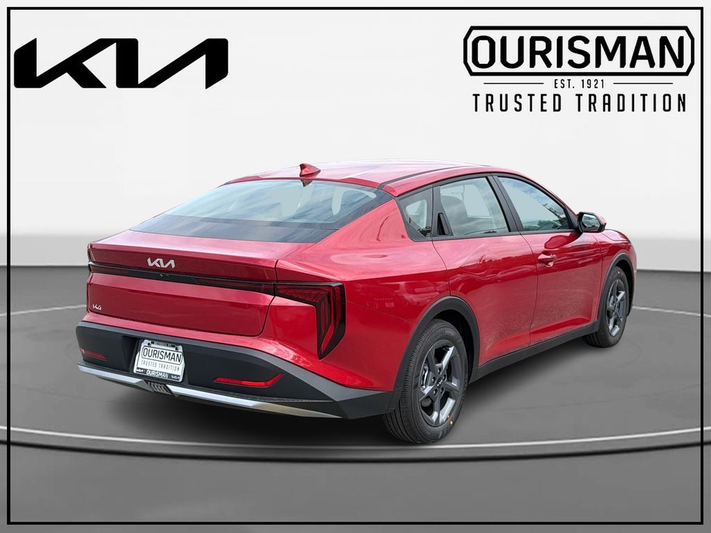New 2026 Kia K4 LXS Sedan