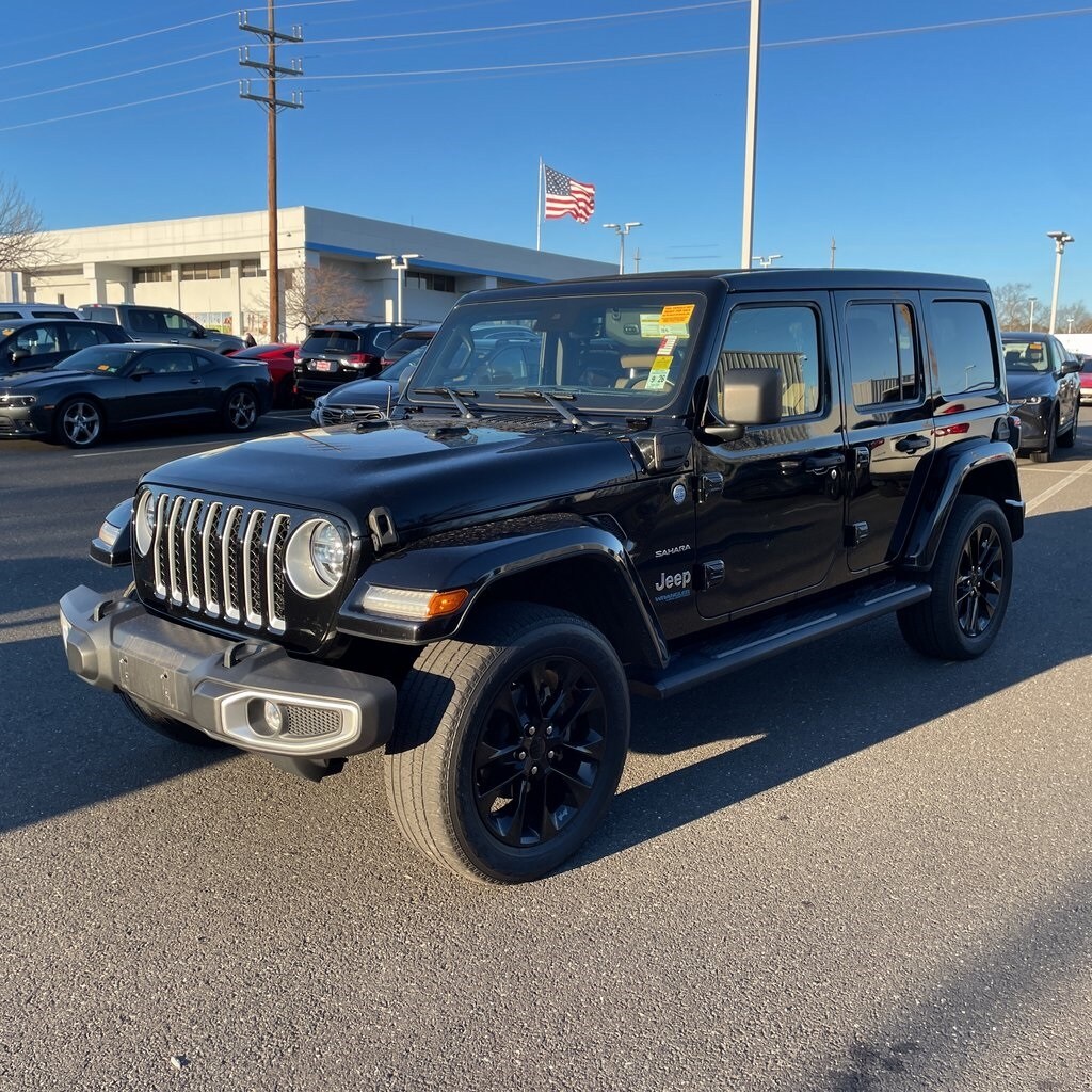 Used 2021 Jeep Wrangler 4xe Sahara SUV