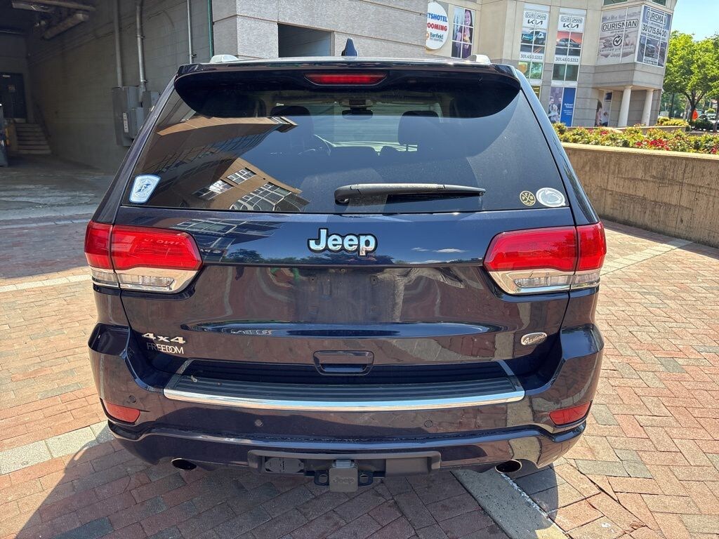 Used 2017 Jeep Grand Cherokee Overland 4x4 SUV