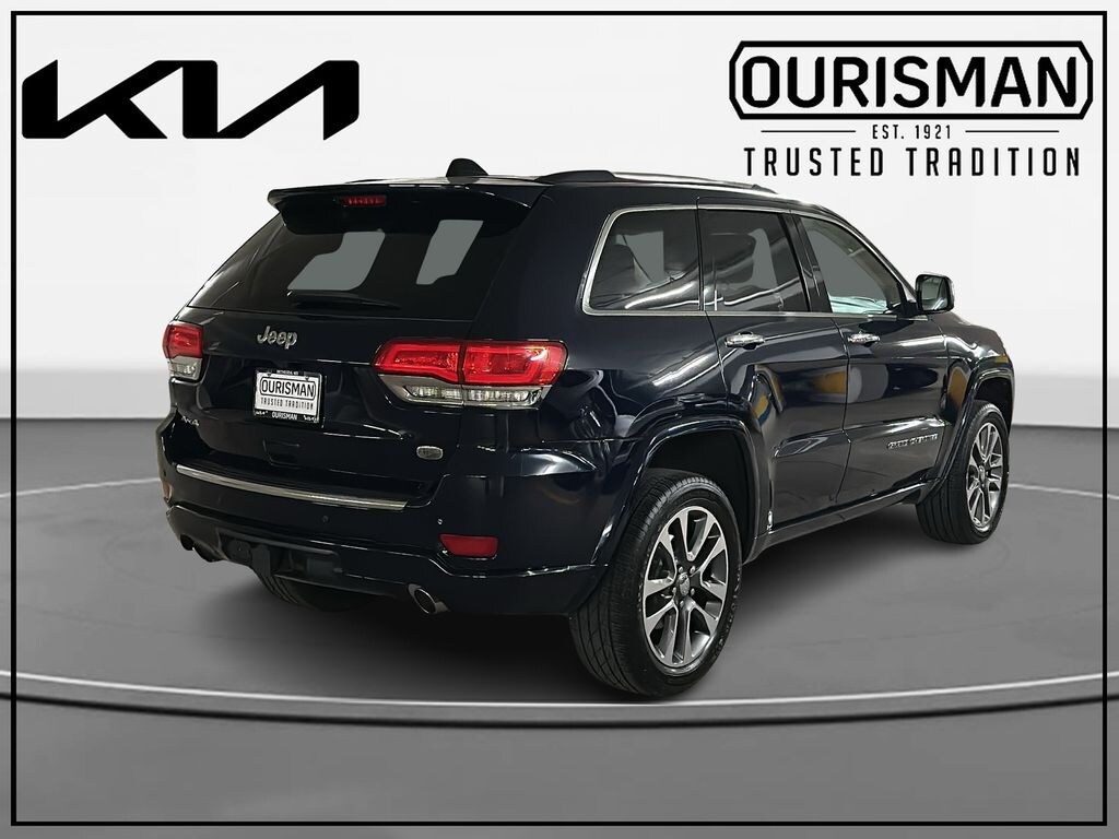 Used 2017 Jeep Grand Cherokee Overland SUV