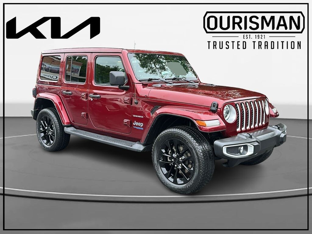 Used 2021 Jeep Wrangler Unlimited Sahara 4xe SUV