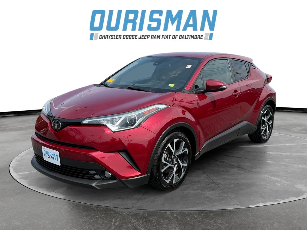 Used 2018 Toyota C-HR XLE Premium with VIN NMTKHMBX1JR021679 for sale in Baltimore, MD