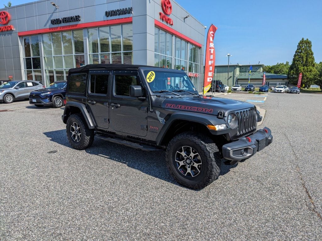 Used 2018 Jeep All-New Wrangler Unlimited Rubicon with VIN 1C4HJXFG9JW274485 for sale in Baltimore, MD