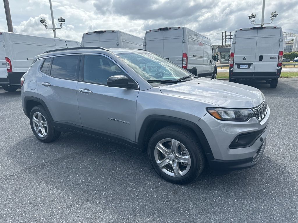 Used 2024 Jeep Compass Latitude with VIN 3C4NJDBN7RT604471 for sale in Baltimore, MD