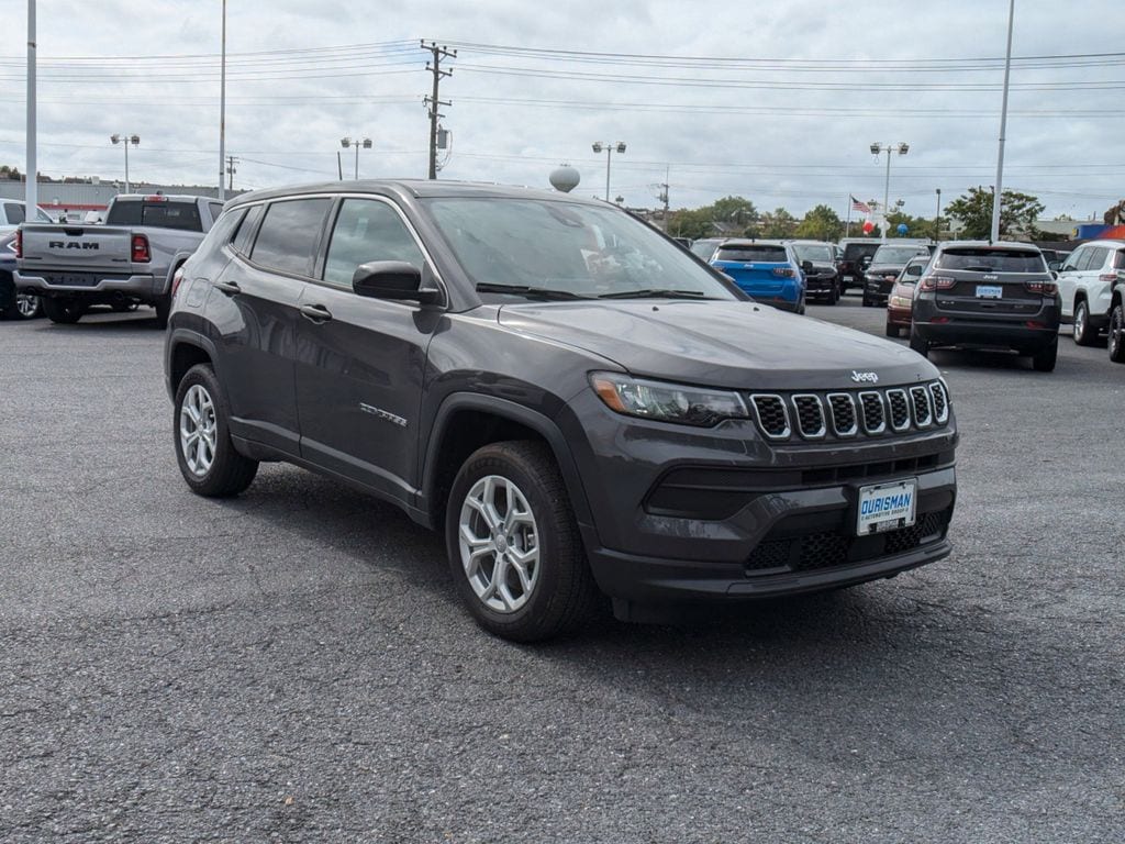 Used 2024 Jeep Compass Sport with VIN 3C4NJDAN2RT144167 for sale in Baltimore, MD