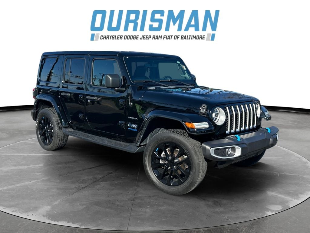 Used 2022 Jeep Wrangler Unlimited 4xe Sahara SUV