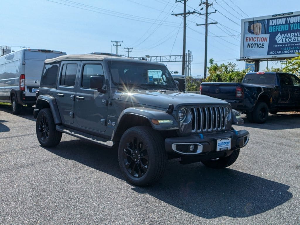 Used 2023 Jeep Wrangler 4xe Sahara 4XE with VIN 1C4JJXP63PW553026 for sale in Baltimore, MD