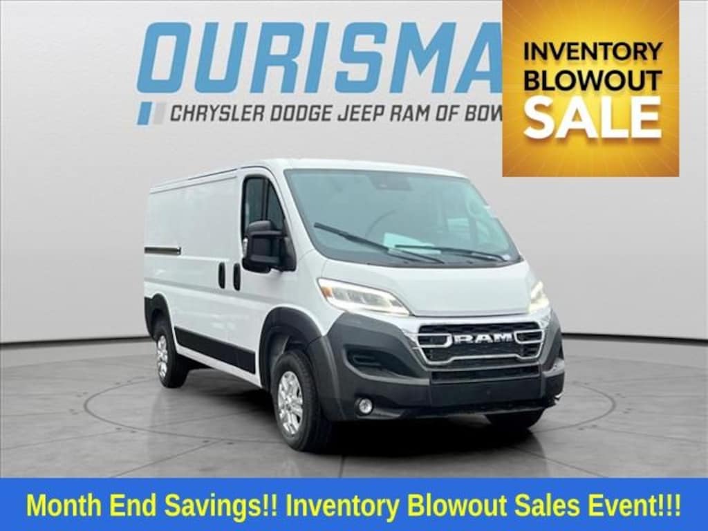 New 2025 Ram ProMaster PROMASTER 2500 SLT CARGO VAN LOW ROOF 136' WB Cargo Van
