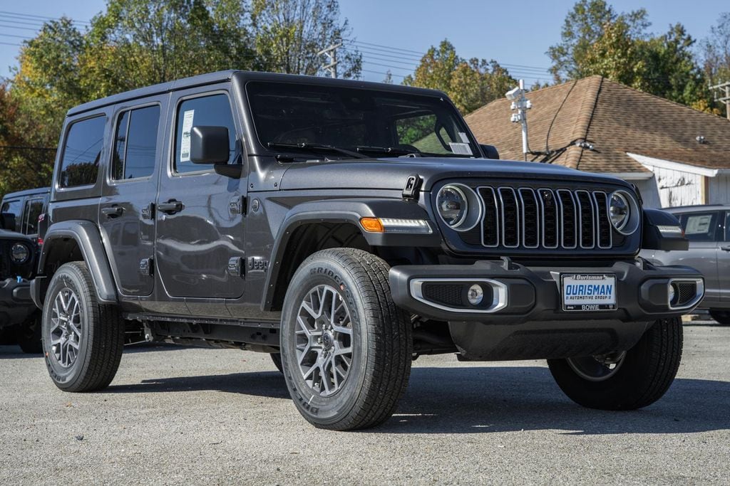 New 2025 Jeep Wrangler 4-DOOR SAHARA Sport Utility