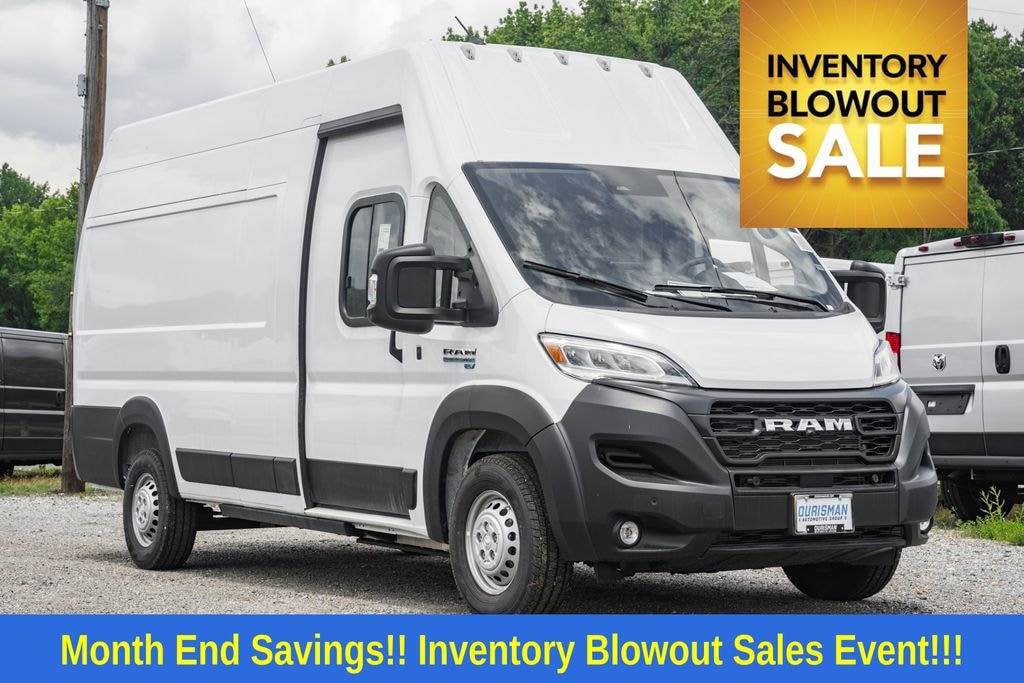 New 2025 Ram ProMaster PROMASTER EV STEP VAN SUPER HIGH ROOF 159' WB EXT Cargo Van