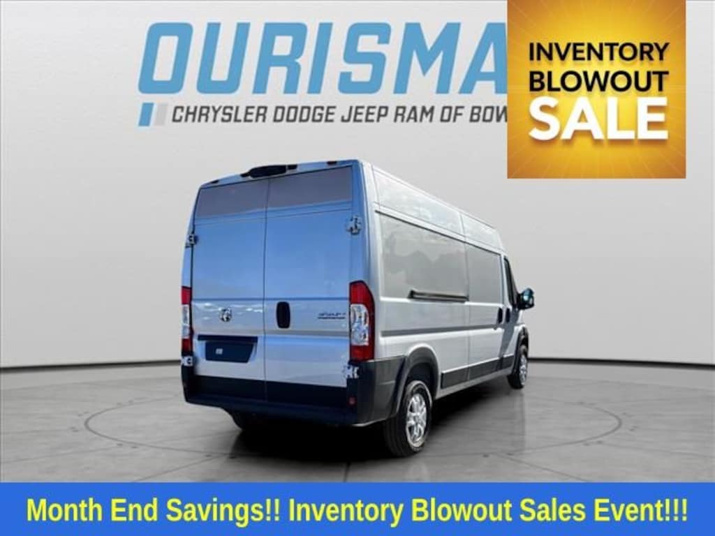 New 2025 Ram ProMaster PROMASTER 3500 SLT CARGO VAN HIGH ROOF 159' WB Cargo Van